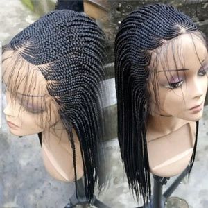 Braided wig:two step cornrow wig.Custom made order